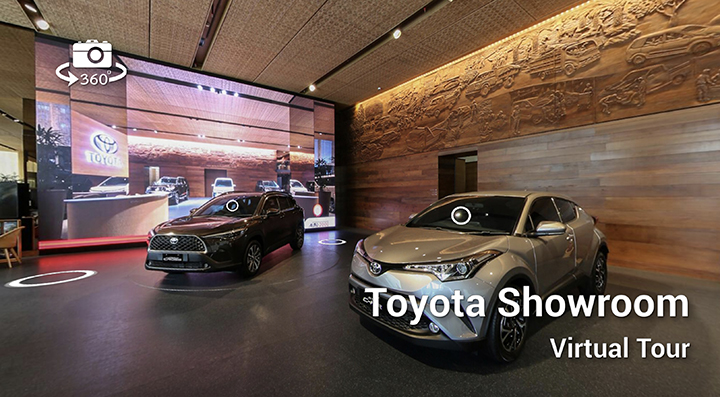 Toyota Showroom Virtual Tour